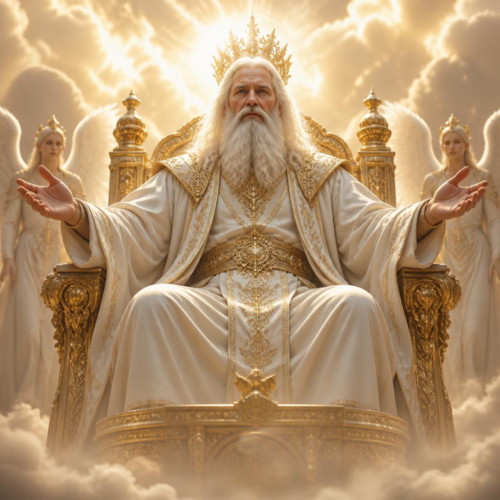 God upon His throne